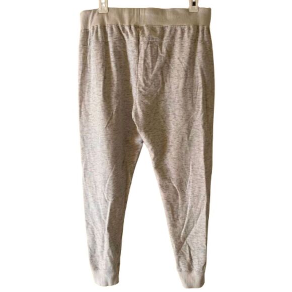 Mono B Sweat Joggers Womens LARGE Natural Heather Sweats Zipper‎ Pockets *READ* - Picture 2 of 12